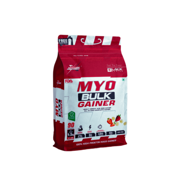 MyoBulk Gainer 4.5kg With Free Shaker - Image 2