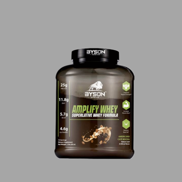 Byson Amplify Whey Protein Powder 5 Lbs